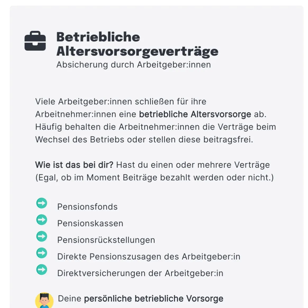 Illustration zu Interview: betriebliche Renten verstehen und meistern